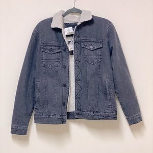 Sherpa Lined Jean Jacket